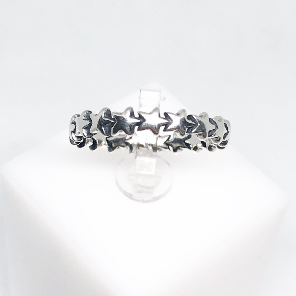 ⭐️Sterling silver stars ring⭐️ - Picture 3 of 4